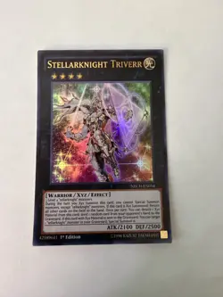 Yu-Gi-Oh! - Stellarknight Triverr - Ultra - 1st - NECH-EN054 - NM - Image 1
