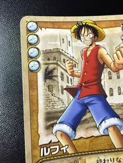 A1 One Piece Carddass Bandai GA-01 Monkey D Luffy Vintage TV Animation Promo - Image 3