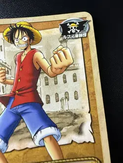 A1 One Piece Carddass Bandai GA-01 Monkey D Luffy Vintage TV Animation Promo - Image 4