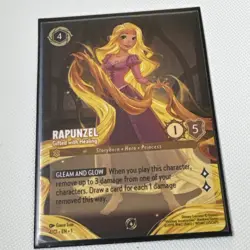 Disney Lorcana Rapunzel Gifted with Healing 4/C1 Promo - Non Foil Near Mint - Image 1