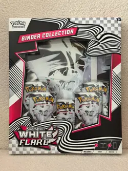 Pokemon TCG - Binder Collection Box White Flare - SEALED - Image 1