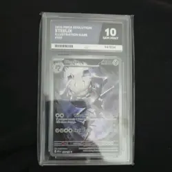 Pokemon TCG Steelix Illustration Rare 150/132 ACE 10 Mega Evolution Base Set - Image 1