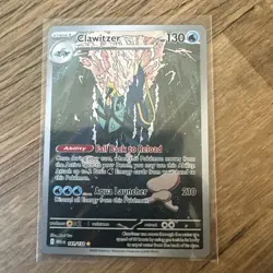 Pokemon TCG Clawitzer Card 141/132 Mega Evolution - Image 1