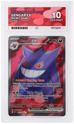 Pokemon TCG - Gengar EX - TEF 193/162 - Ace 10 - Image 1
