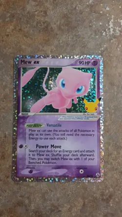 Pokemon TCG Mew ex 88/92 Celebrations Classic Collection Holo - NM - Image 1