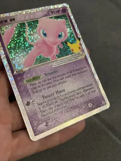 Pokemon Mew EX TCG Holo Rare Card 88/92 Celebrations Classic Collection NM - Image 3