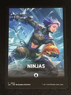 MTG Foundations Jumpstart Ninjas Theme Card 0014 NM - Image 1