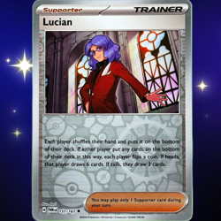 Lucian - Uncommon Reverse Holo - Pokemon TCG Twilight Masquerade #157/167 - Image 1