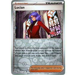 Lucian - Uncommon Reverse Holo - Pokemon TCG Twilight Masquerade #157/167 - Image 2