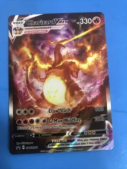 Pokemon Charizard VMAX SWSH261 Promo Holo Black Star VMAX Sword & Shield Card LP - Image 3