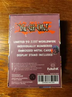 Fanattik - Yugioh - Limited Metal Card - Dark Magician Girl - Image 2