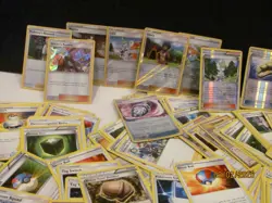 POKEMON LOT OF 209 TRAINER CARDS, 16 REVERSE HALO TRAINER CARDS, 3 HALO TRAINERS - Image 2