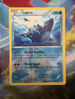 Pokemon Card TCG Lapras Breakpoint 28/122 Reverse Holo Uncommon - Image 1