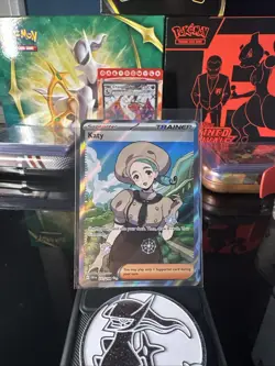 Pokemon TCG Scarlet & Violet Ultra Rare Full Art Holo Card Katy 237/198 - Image 1