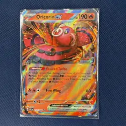 Oricorio ex 018/094 - Ultra Rare Holo - Phantasmal Flames Pokemon Card MINT - Image 1
