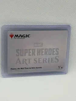 Thanos, the Mad Titan Art Card (1/9) Art Series: Marvel Super Heroes Regular - Image 2