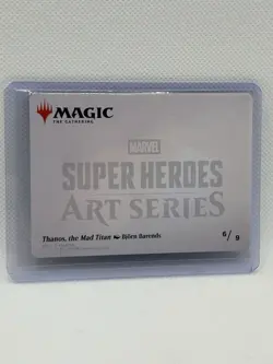 Thanos, the Mad Titan Art Card (6/9) Art Series: Marvel Super Heroes Regular - Image 2