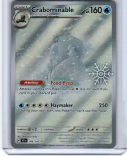 Miscellaneous Cards & Products #149/142 Crabominable - Image 1