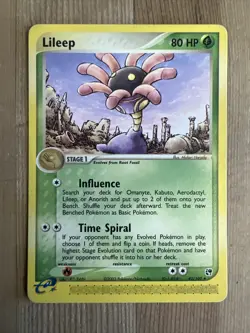 Lileep 42/100 Ex Sandstorm Pokemon Card - MP Uncommon 2003 - Image 1