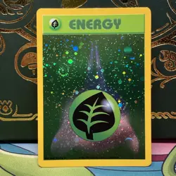 Grass Energy WotC 2002 Promo League & Championship Cards Holo SWIRL Pokemon NM - Image 1