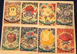 Lot Of 8 Pokemon Topps Cards NM TCG - Image 1