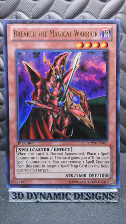 | Yugioh Breaker the Magical Warrior LCYW-EN023 1st Edition Ultra Rare NM/VLP | - Image 1