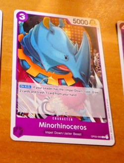 ONE PIECE PILLARS OF STRENGTH ENGLISH CARD GAME CARTE 28/204 OP03-069 EN NM - Image 1