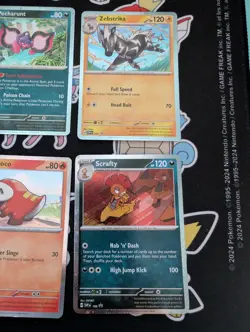 Pokemon TCG Scarlet and Violet Black Star Promo Cards 8 Card Bundle - Image 2