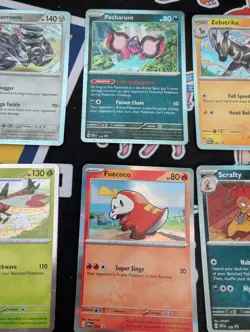 Pokemon TCG Scarlet and Violet Black Star Promo Cards 8 Card Bundle - Image 3