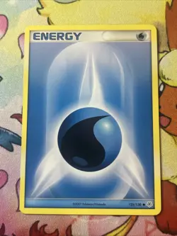 Water Energy 125/130 Pokemon Card Diamond And Pearl LP - Image 1