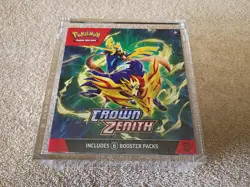 Minty Factory Sealed Pokemon Crown Zenith Booster Bundle With Acrylic Case - Image 1
