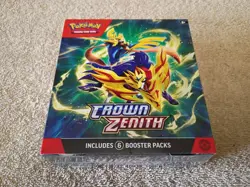 Minty Factory Sealed Pokemon Crown Zenith Booster Bundle With Acrylic Case - Image 2