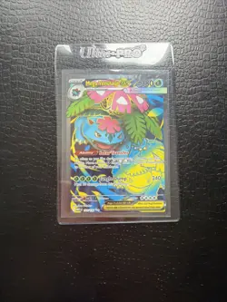 Pokemon TCG Mega-Venusaur-EX Evolutions Holo Full Art Ultra Rare Card 155/132 - Image 1