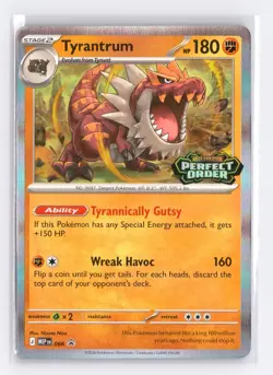 Tyrantrum 066 Promo ME: Mega Evolution Promo Pokemon Near Mint - Image 1