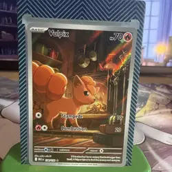 Pokemon Vulpix 138/132 Mega Evolution Illustration Rare Holo NM - Image 1