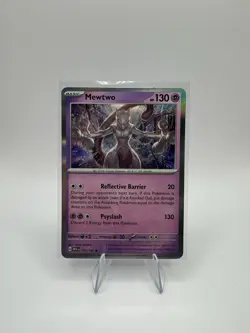 Mewtwo 151 Holo Pokemon TCG 150/165 Scarlet & Violet Rare - Image 1