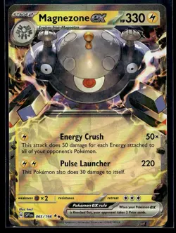 Magnezone ex - SV01: Scarlet & Violet Base Set 065/198 NM Pokemon TCG | Buy 3 Ge - Image 1