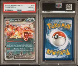2023 POKEMON OBF EN 🔥 PSA 10 GEM MINT 🔥CHARIZARD EX #125 - Image 3