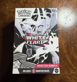 Pokemon TCG Scarlet & Violet—White Flare Booster Bundle 6 Packs English - Image 1