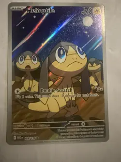 Helioptile 143/132 Illustration Rare Mega Evolution Pokemon Holo Near Mint - Image 1