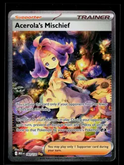 Acerola's Mischief 183/132 Pokemon Mega Evolution Special Illustration Rare NM - Image 1