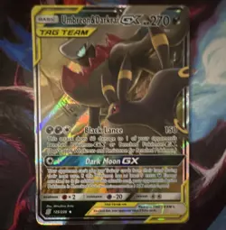 Pokemon Company Umbreon & Darkrai GX TAG TEAM Holo 125/236 HP270 Ultra Rare - Image 1