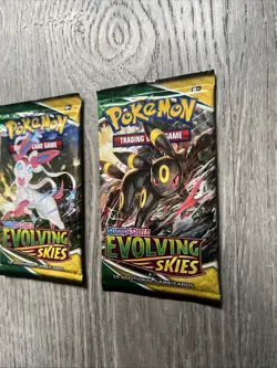 Pokemon: Evolving Skies Booster Packs (x2 Packs)- NEW/SEALED - Image 3