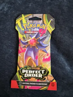 Pokemon TCG Perfect Order Mega Evolution Single Packs Factory Sealed! - Image 1