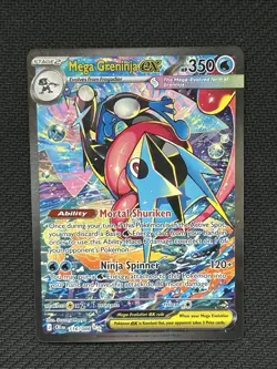 SIR Mega Greninja EX 116/086 Rising Chaos EN 2026 Full Art Holo - Image 1