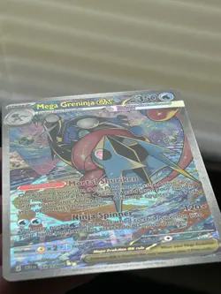 SIR Mega Greninja EX 116/086 Rising Chaos EN 2026 Full Art Holo - Image 4