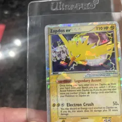 Zapdos ex 116/112 Firered & Leafgreen Holo Pokemon - Image 2