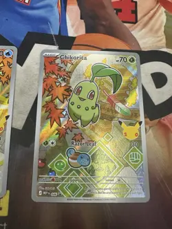 Pokemon First Partner Set Gen 2 Chikorita Cyndaquil Totodile 046/047/048 NM - Image 2