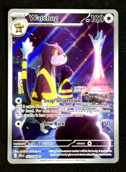 👀 PSA 10 Candidate Pokemon Watchog 097/086 Illustration Rare IR Chaos Rising NM - Image 1