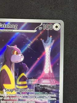 👀 PSA 10 Candidate Pokemon Watchog 097/086 Illustration Rare IR Chaos Rising NM - Image 3